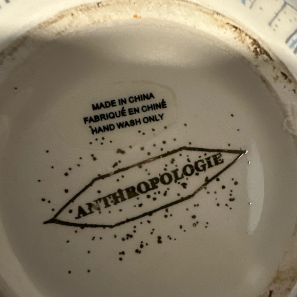 Anthropologie Oleanna
Turquoise/Aqua Mug Coffee
Cappuccino Exc - Picture 9 of 10